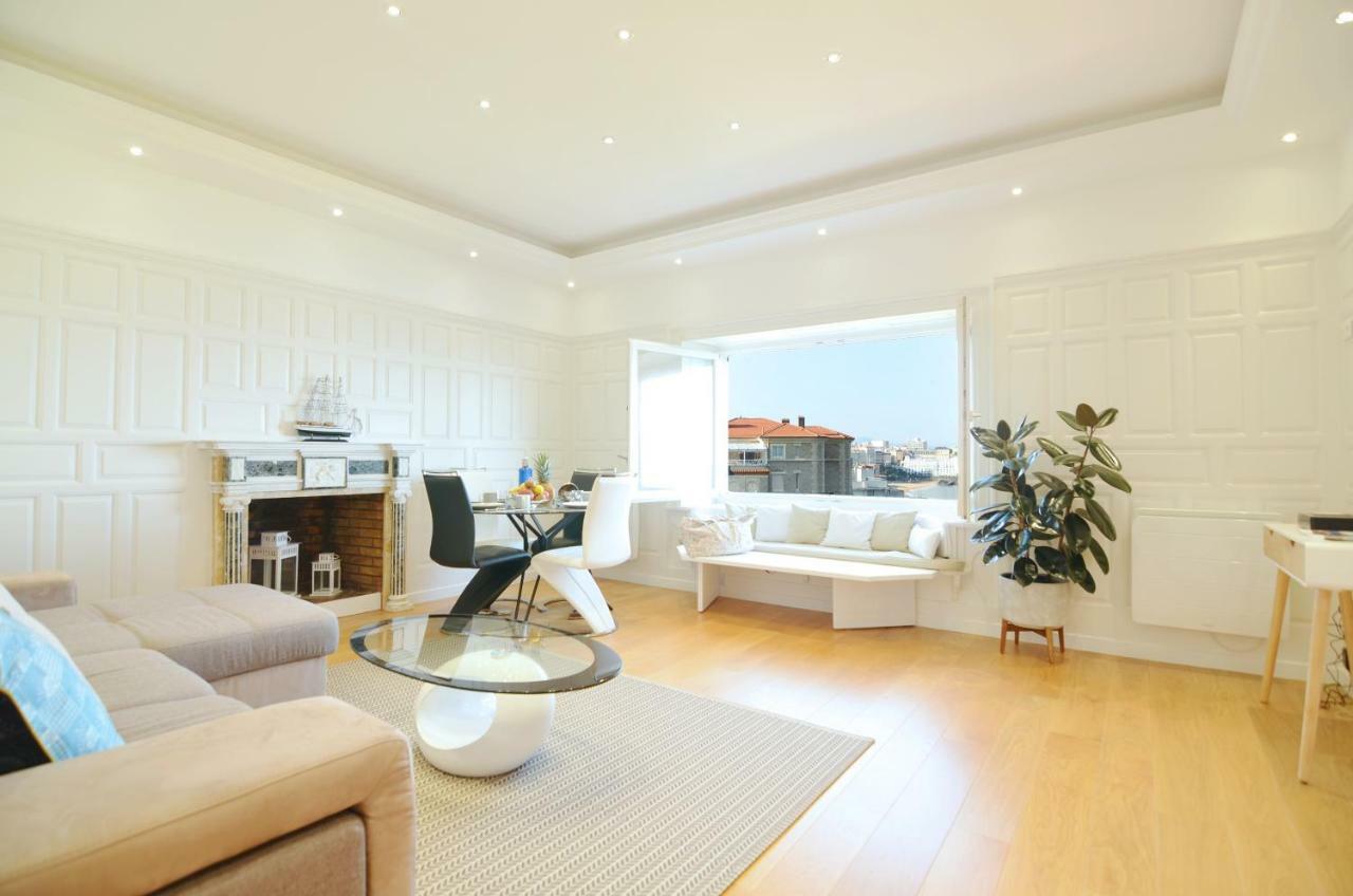 Le Sunset, Appartement Exceptionnel Ocean View - Phare - Au Calme Biarriz Exterior foto